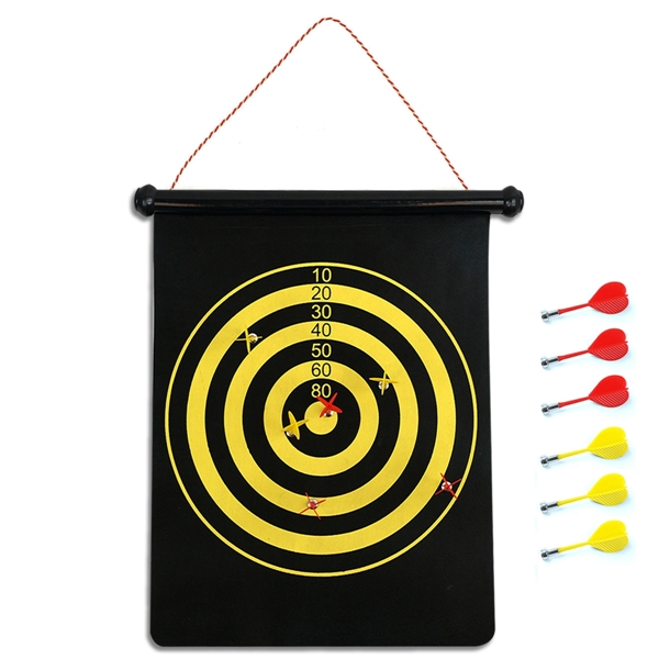 2-sided roll up magnetic dartboard... from ASI 40544 Binaco