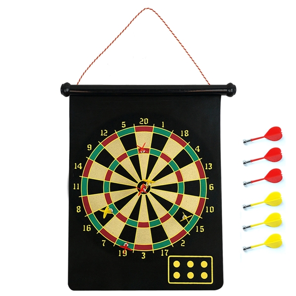 2-sided roll up magnetic dartboard... from ASI 40544 Binaco