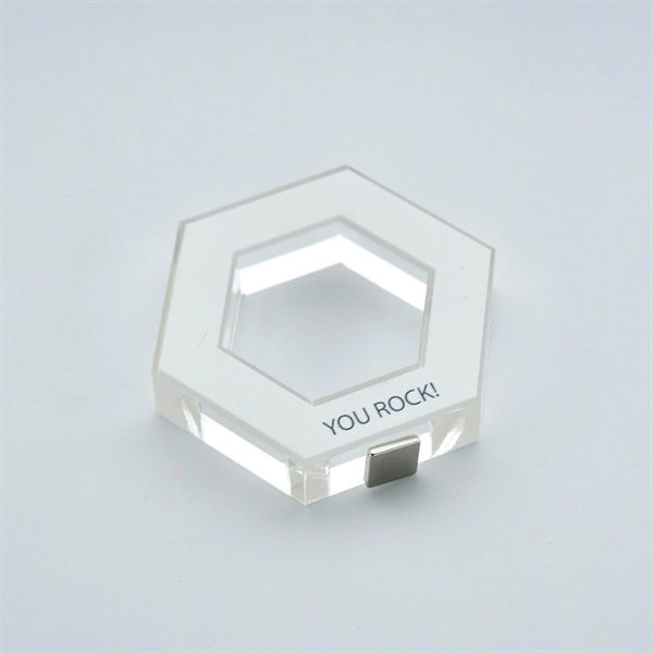 This sleek aluminum design provides ample imprint room for your digital... from ASI 93986 Visions/Awardcraft