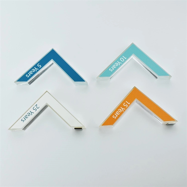 This sleek aluminum design provides ample imprint room for your digital... from ASI 93986 Visions/Awardcraft