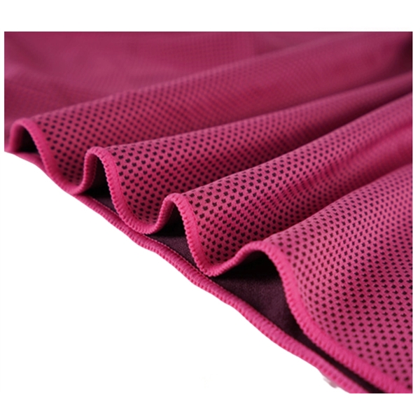 Fiber cation cooling towel in plastic bottle + free full color... from ASI 37218 Athena Promo (tm)
