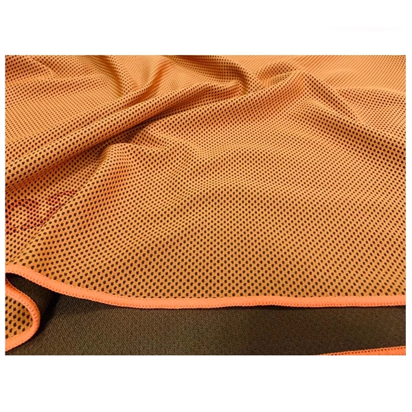 Fiber cation cooling towel in plastic bottle + free full color... from ASI 37218 Athena Promo (tm)