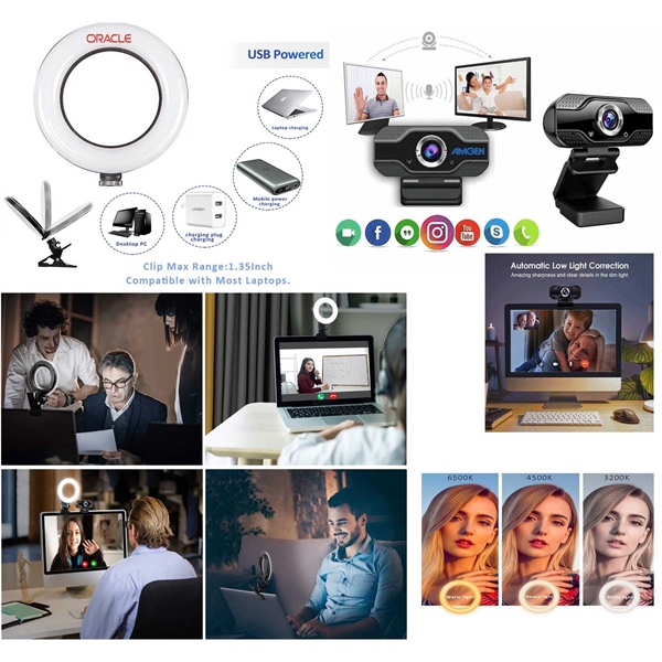 Kidder iBank® Webcam with Microphone for Desktop or Laptop Computers... from ASI 79909 Promotek