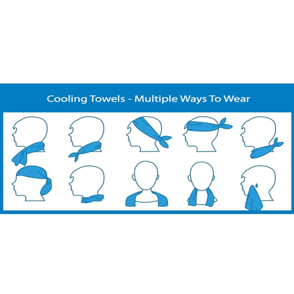 34" x 12" cooling towel with customization.... from ASI 90807 Tekweld