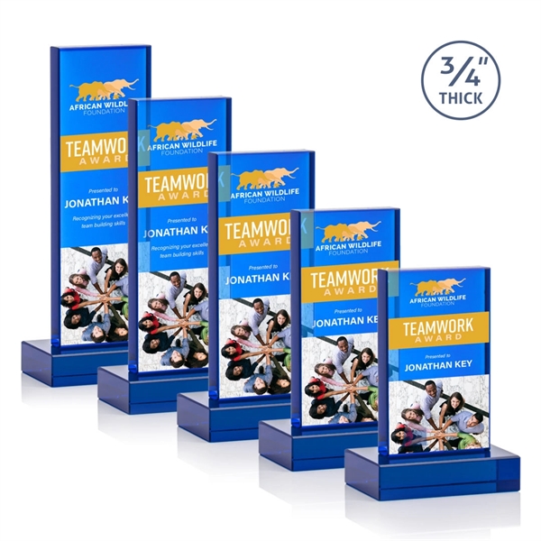 The Marvelous Hathaway Award features a striking Sapphire Crystal Tower mounted... from ASI 84592 St Regis Group / St Regis