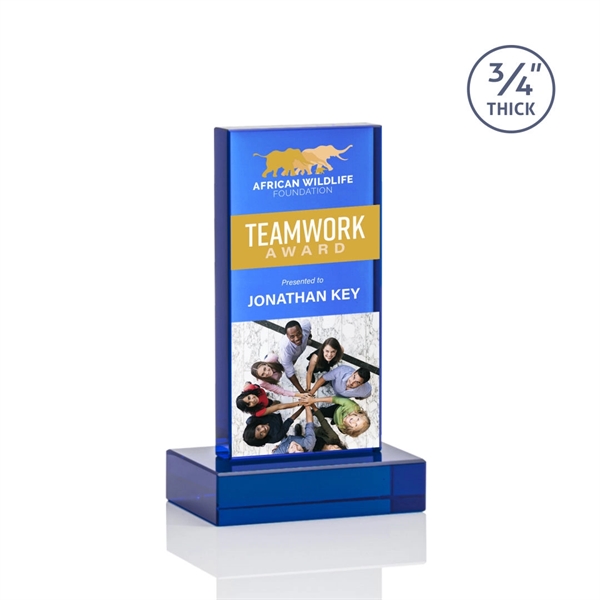 The Marvelous Hathaway Award features a striking Sapphire Crystal Tower mounted... from ASI 84592 St Regis Group / St Regis