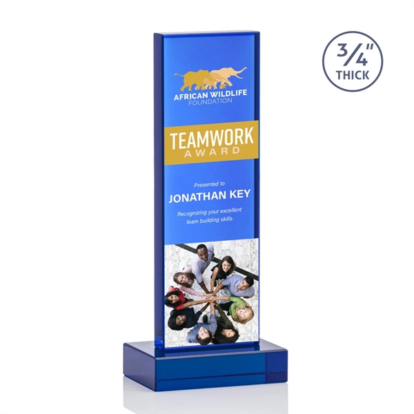 The Marvelous Hathaway Award features a striking Sapphire Crystal Tower mounted... from ASI 84592 St Regis Group / St Regis