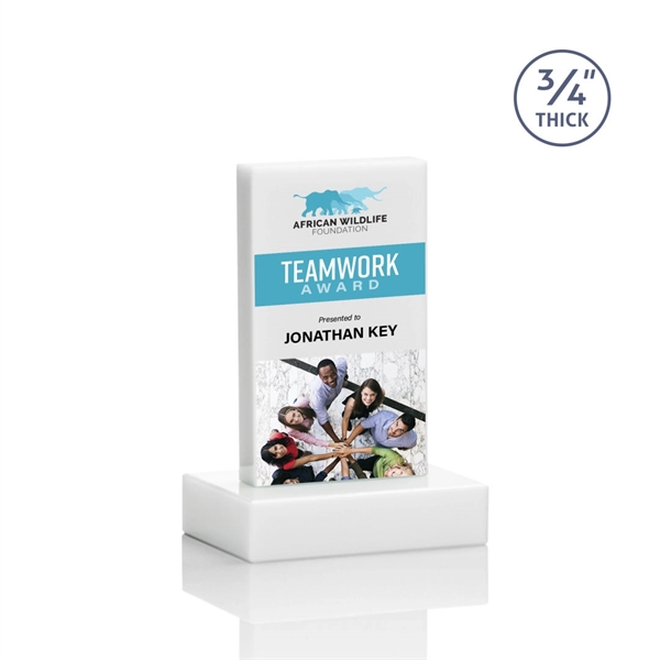 The Marvelous Hathaway Award features a striking White Crystal Tower mounted... from ASI 84592 St Regis Group / St Regis