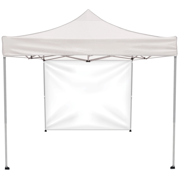 Custom full color digital 10' square canopy tent with one full... from ASI 80228 Quinn