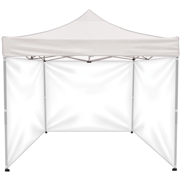 Custom full color digital 10' square canopy tent with three full... from ASI 80228 Quinn