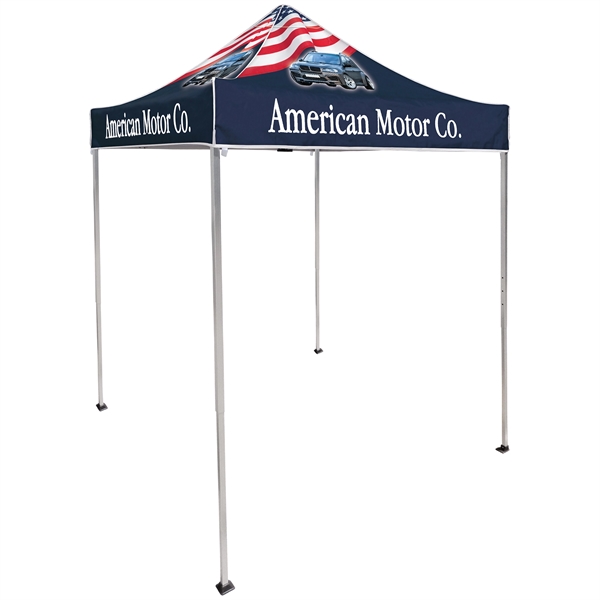 Full Custom Full Color 6.5' Square Canopy Tent. Easy to transport,... from ASI 80228 Quinn
