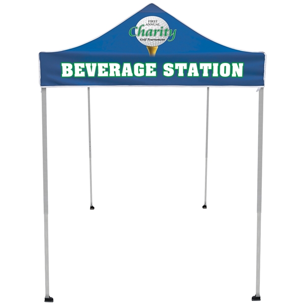 Full Custom Full Color 6.5' Square Canopy Tent. Easy to transport,... from ASI 80228 Quinn