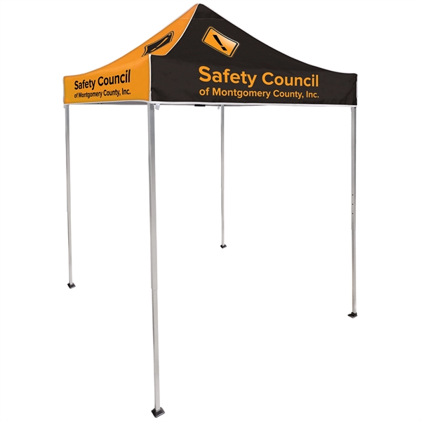 Full Custom Full Color 6.5' Square Canopy Tent. Easy to transport,... from ASI 80228 Quinn