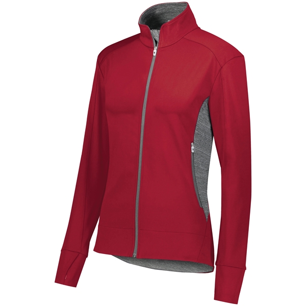 Ladies Free Form Jacket with moisture wicking material.... from ASI 37461 Augusta Sportswear