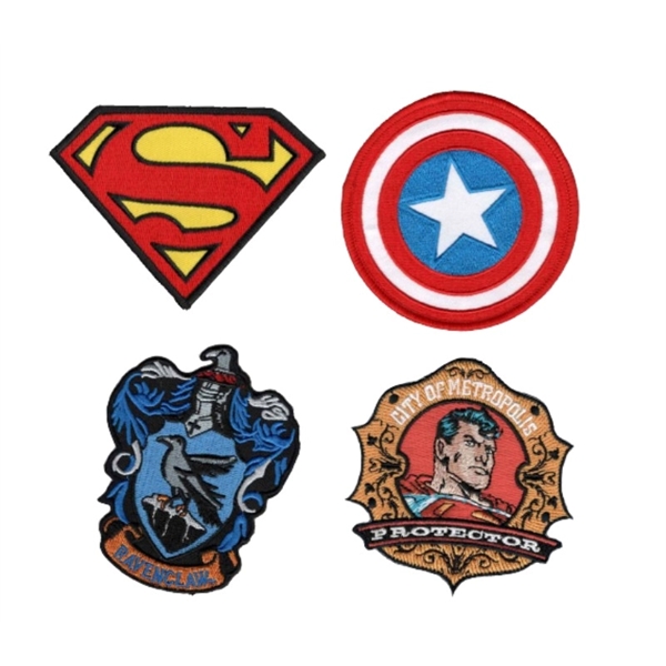 2" Custom embroidered patches plus free 2-5 colors embroidery on 1... from ASI 37218 Athena Promo (tm)