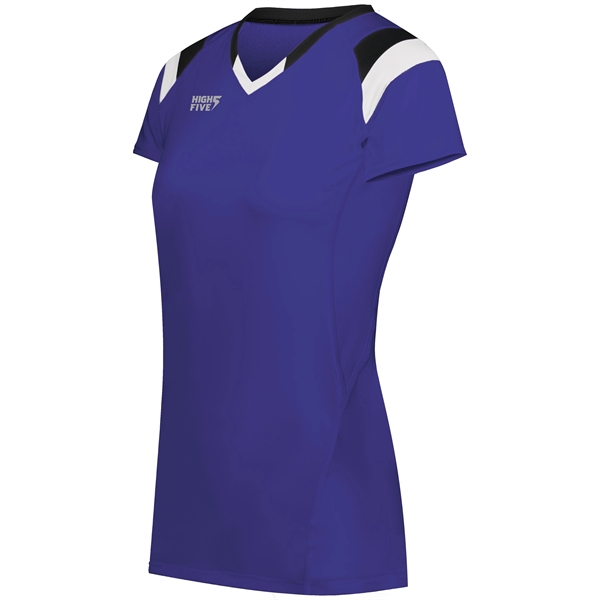 Ladies Tri-Color Short Sleeve Jersey.... from ASI 37461 Augusta Sportswear