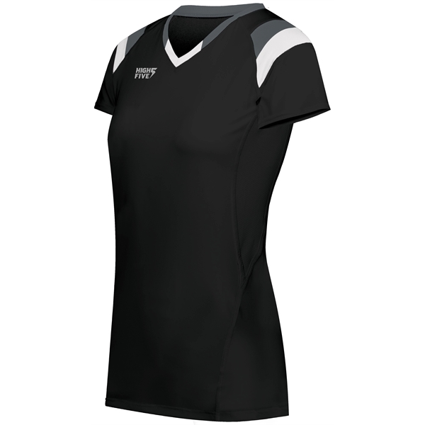 Ladies Tri-Color Short Sleeve Jersey.... from ASI 37461 Augusta Sportswear