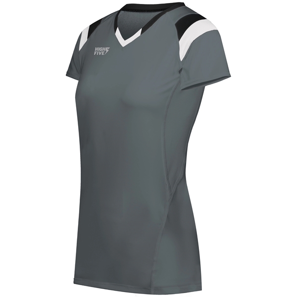 Ladies Tri-Color Short Sleeve Jersey.... from ASI 37461 Augusta Sportswear
