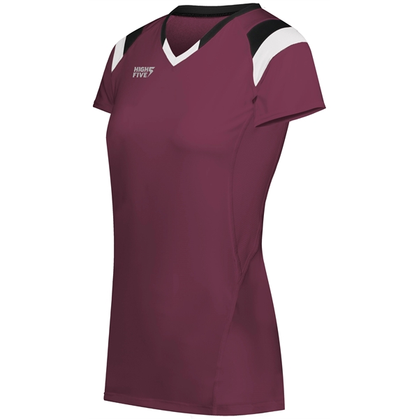 Ladies Tri-Color Short Sleeve Jersey.... from ASI 37461 Augusta Sportswear