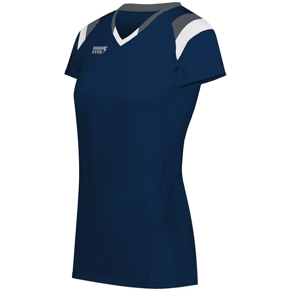 Ladies Tri-Color Short Sleeve Jersey.... from ASI 37461 Augusta Sportswear