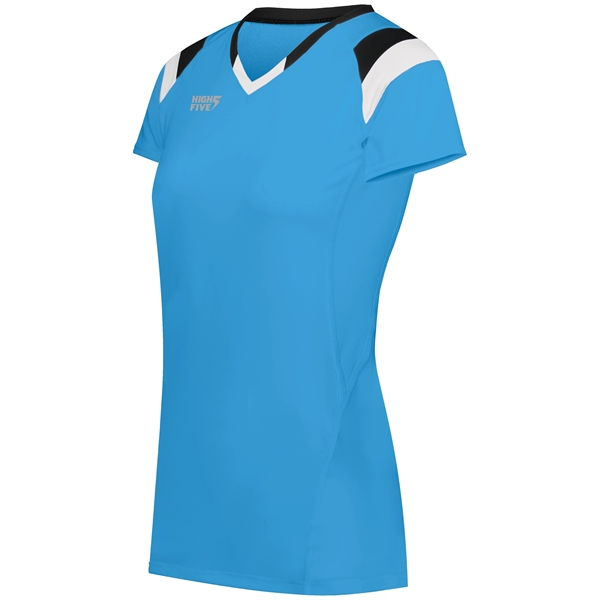 Ladies Tri-Color Short Sleeve Jersey.... from ASI 37461 Augusta Sportswear