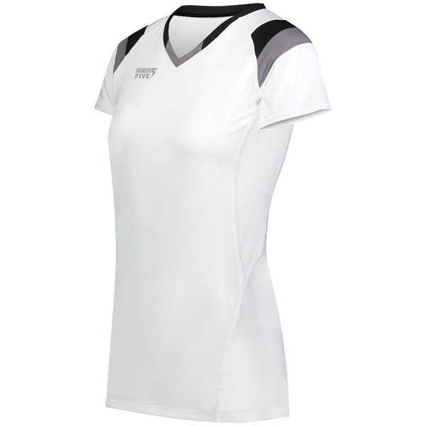 Ladies Tri-Color Short Sleeve Jersey.... from ASI 37461 Augusta Sportswear