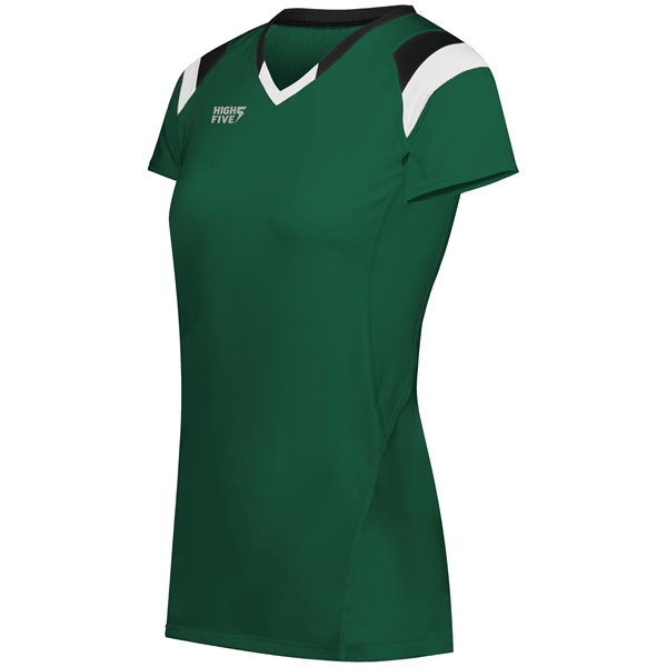 Ladies Tri-Color Short Sleeve Jersey.... from ASI 37461 Augusta Sportswear