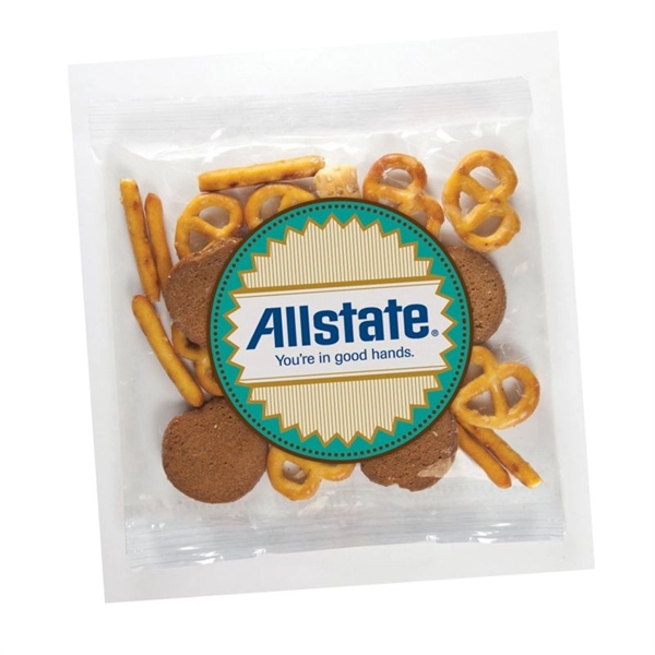 Gardetto snack mix in a 5" x 5" bag, 2 oz.... from ASI 44900 NC Custom (CI/Lanco) / Chocolate Inn