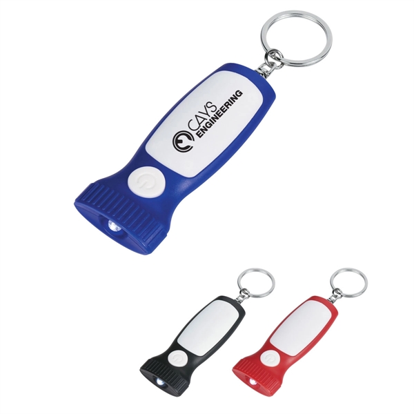 Slim LED light key chain.... from ASI 61125 Hit Promotional Products / Hit®