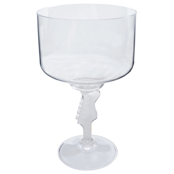 18 oz. Clear Plastic Margarita Glass with choice of 8 novelty... from ASI 61952 Howw Mfg Co Inc / Howw USA