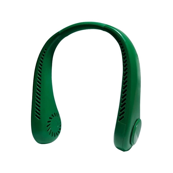 Vaneless hands free cooling neck fan plus free 1 color silkscreen... from ASI 37218 Athena Promo (tm)