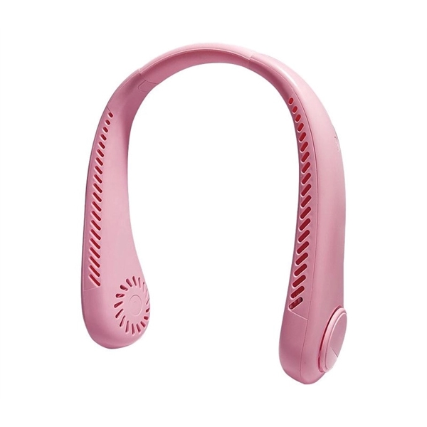 Vaneless hands free cooling neck fan plus free 1 color silkscreen... from ASI 37218 Athena Promo (tm)