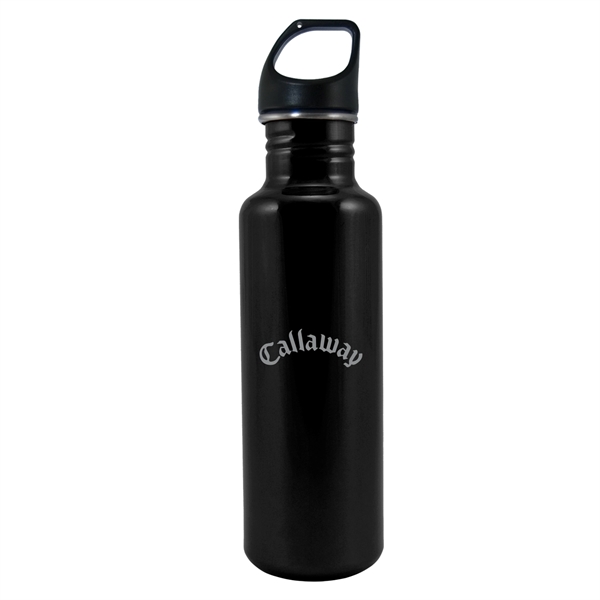 26 oz. Tripster bottle made of stainless steel with a black... from ASI 90859 Tempo Industries Inc / Tempoline
