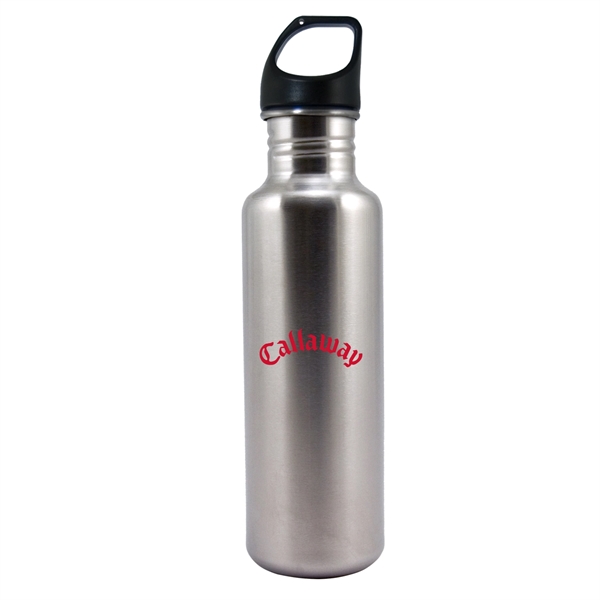 26 oz. Tripster bottle made of stainless steel with a black... from ASI 90859 Tempo Industries Inc / Tempoline