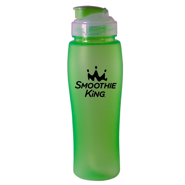 23 oz. silicone-coated bottle with a screw-off cap and flip-open spout.... from ASI 90859 Tempo Industries Inc / Tempoline