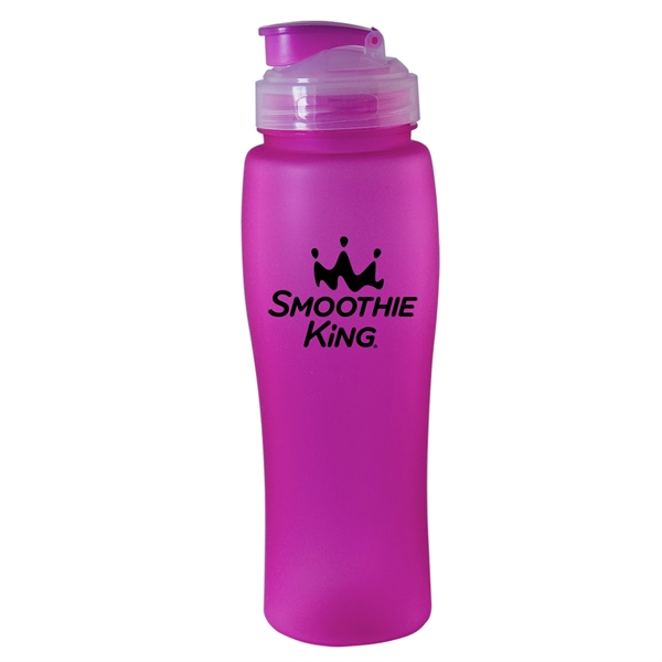 23 oz. silicone-coated bottle with a screw-off cap and flip-open spout.... from ASI 90859 Tempo Industries Inc / Tempoline