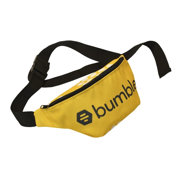 Sublimated Fanny Pack - Made in USA -Fully customizable with sublimated... from ASI 65952 ZZ DROPPED -LBU Inc