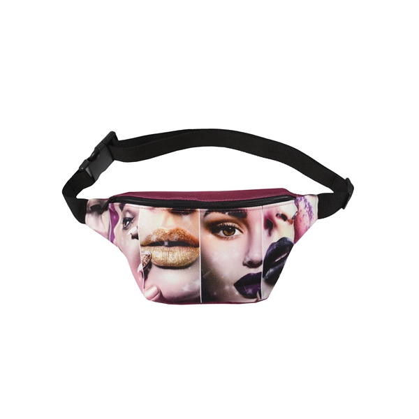 Sublimated Fanny Pack - Made in USA -Fully customizable with sublimated... from ASI 65952 ZZ DROPPED -LBU Inc