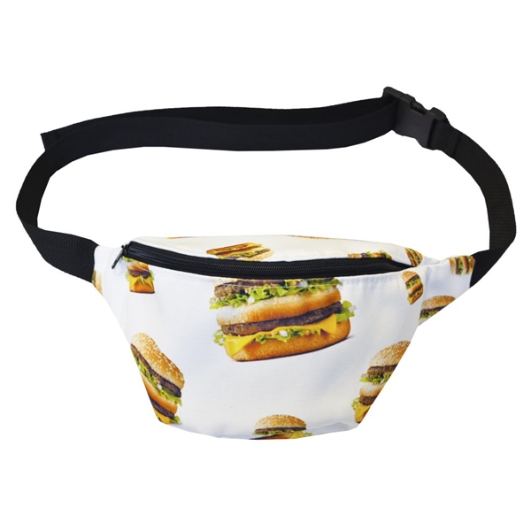 Sublimated Fanny Pack - Made in USA -Fully customizable with sublimated... from ASI 65952 ZZ DROPPED -LBU Inc