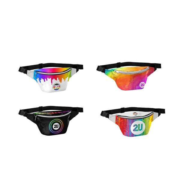 Sublimated Fanny Pack - Made in USA -Fully customizable with sublimated... from ASI 65952 ZZ DROPPED -LBU Inc