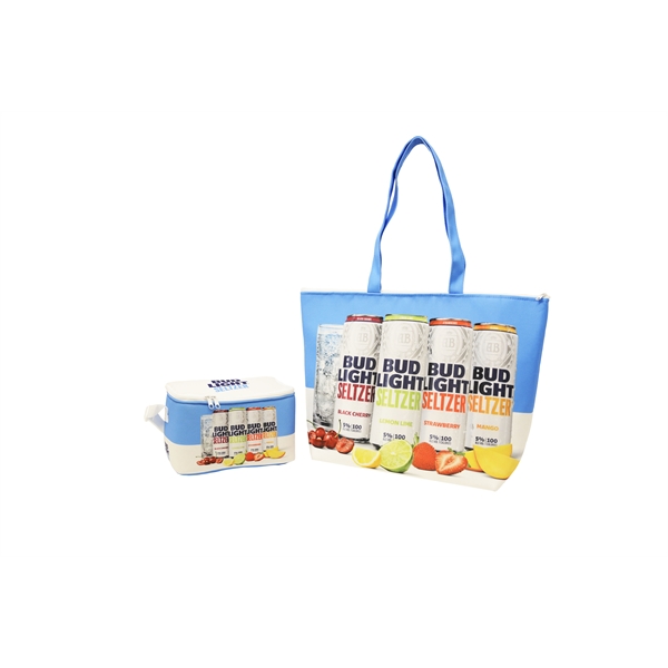 Fully customizable cooler with sublimated graphics. Custom size, design and options... from ASI 65952 ZZ DROPPED -LBU Inc / LBU