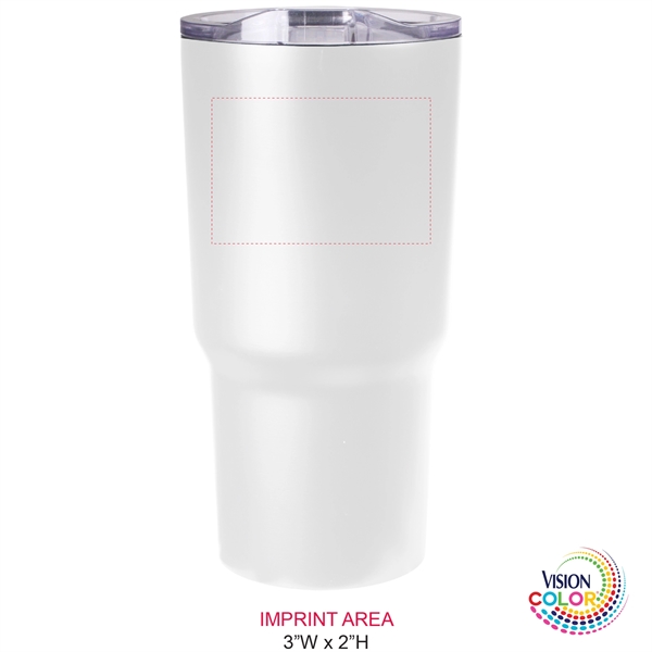 30 oz. VisionPro double-wall, stainless steel, vacuum-insulated tumbler... from ASI 80060 VisionUSA