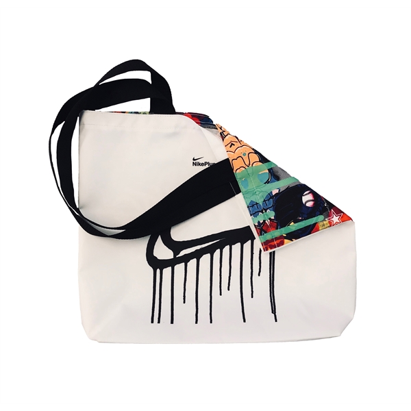 Fully customizable, industrial strength tote bag with screen printed graphics. Custom... from ASI 65952 ZZ DROPPED -LBU Inc / LBU