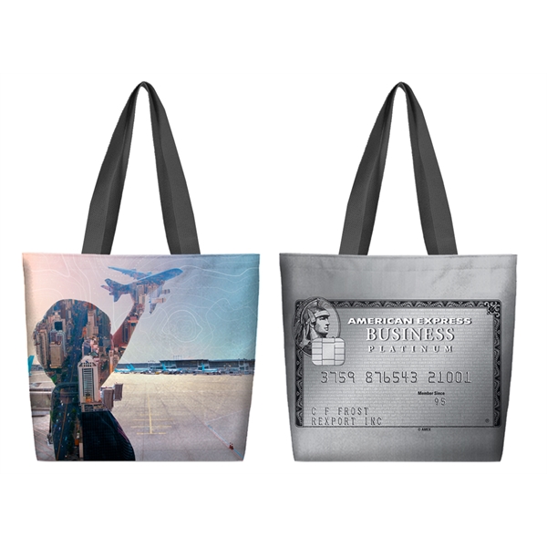 Fully customizable, industrial strength tote bag with screen printed graphics. Custom... from ASI 65952 ZZ DROPPED -LBU Inc / LBU