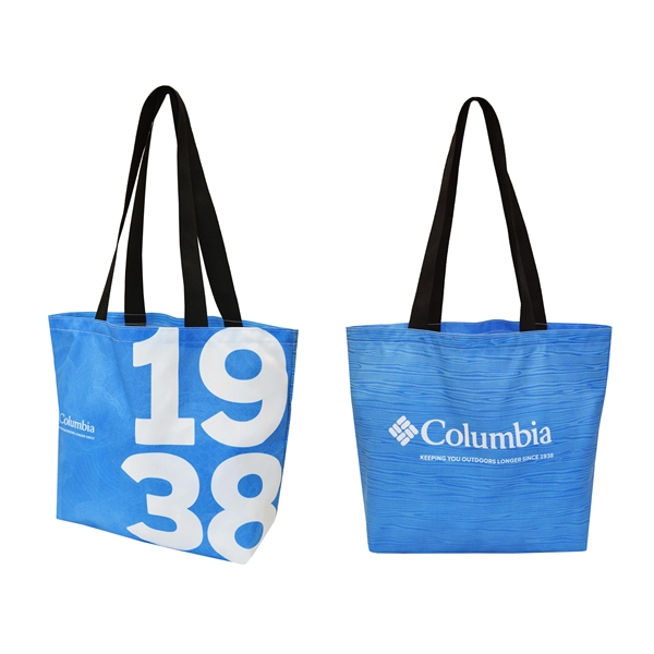 Fully customizable, industrial strength tote bag with screen printed graphics. Custom... from ASI 65952 ZZ DROPPED -LBU Inc / LBU