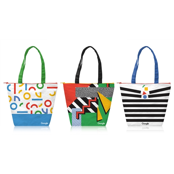 Fully customizable, industrial strength tote bag with screen printed graphics. Custom... from ASI 65952 ZZ DROPPED -LBU Inc / LBU