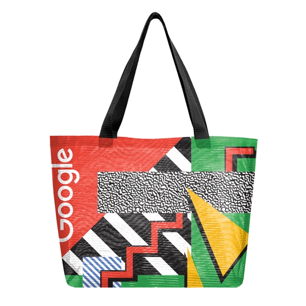 Fully customizable, industrial strength tote bag with screen printed graphics. Custom... from ASI 65952 ZZ DROPPED -LBU Inc / LBU