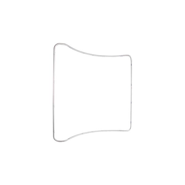 8ft wide Curved Fabric Display Wall 8ft high with hardware, lightweight... from ASI 49891 Discount Marketing Products / Discount Marketing Products