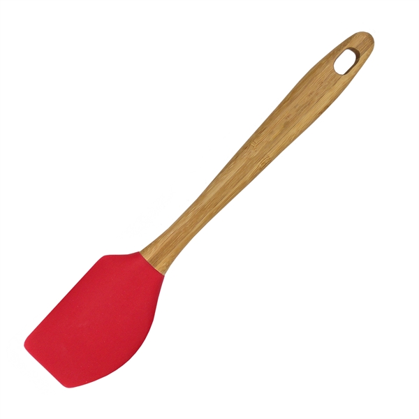Spatula made of bamboo with a silicone head and heat resistance... from ASI 54040 Fey Promo / Mi Line by Fey