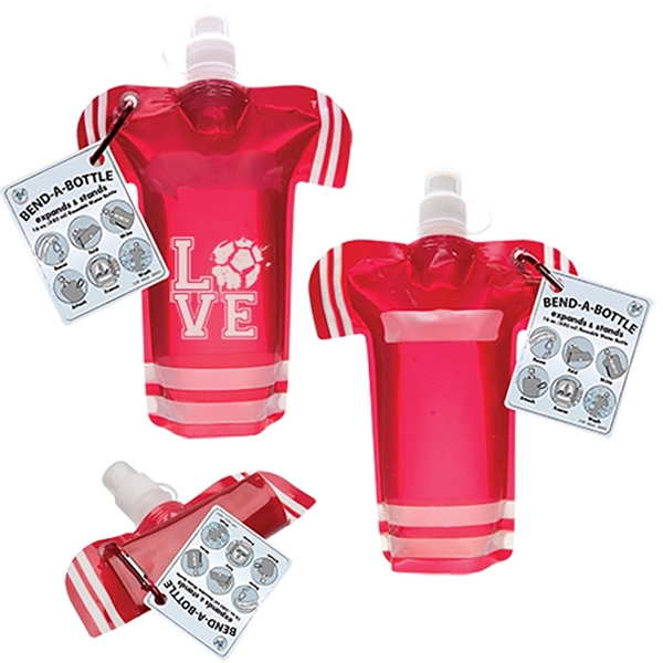 Reusable drink bottle offered in five colors and made with a... from ASI 62190 Illini